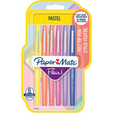Rotulador Paper Mate Flair 6 Colores Pastel Surtidos | Papermate | Pack 1 Unidades